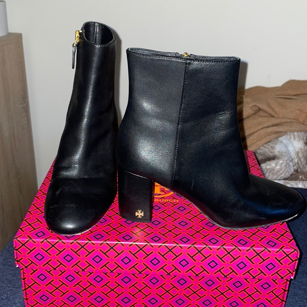 Tory Burch booties. Size 8.